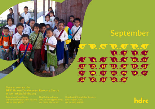hdrc Calendar 2011